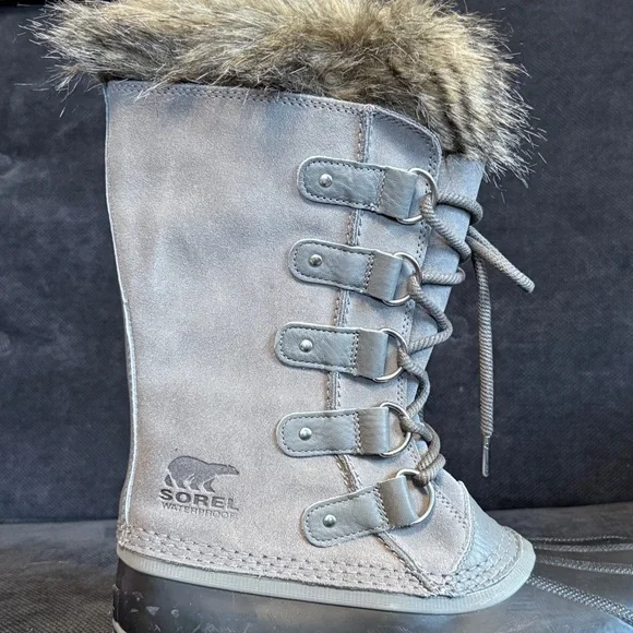 NWOT Women's Gray Joan of Arctic Waterproof winter boots. - Picture 7 of 10